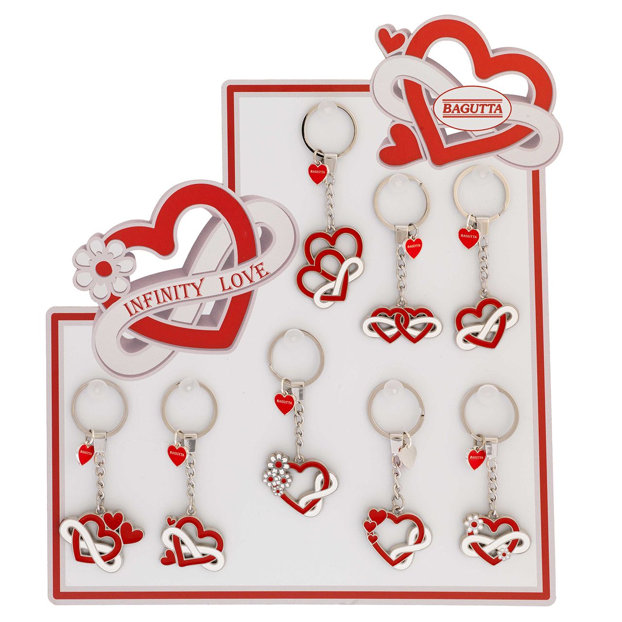 EXPOKIT 2x8 PORTACHIAVI INFINITY LOVE Art. 2230